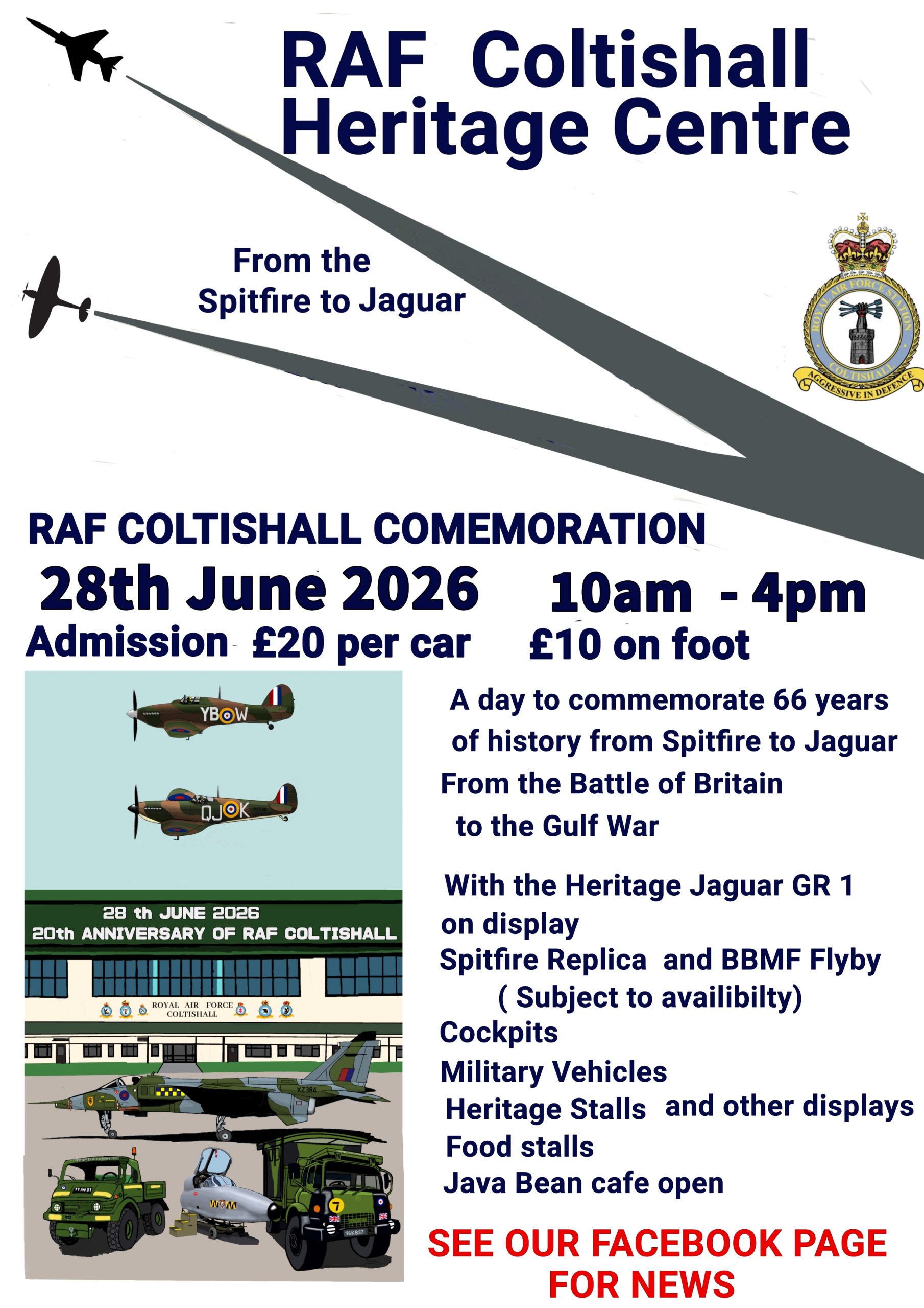 RAF Coltishall 20th Anniversary Event, June 2026